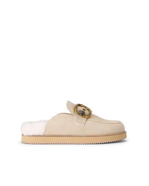 Kurt Geiger London Suede Bromley Chunky Mule Mules