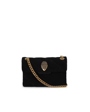 Kurt Geiger London Suede Leather Mini Soho Bag