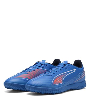 Men's Puma 6 Match Adults Astro Turf Football Boots in Blue/White