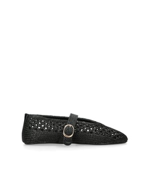 Alara Black Ballet Flats
