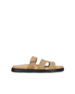 Suede Missile Taupe Sandals