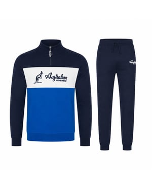 Australian Sport set Homewear Joggingpak Blauw