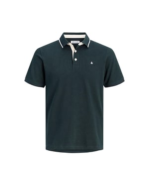 Jack & Jones Mens Polo Shirt Short Sleeve Casual Tee
