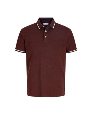 Jack & Jones Mens Polo Shirt Short Sleeve Casual Tee