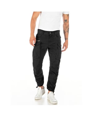 Replay M9873a joe heren cargo pant black rep