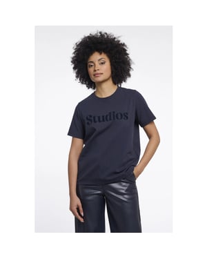Rino & Pelle Kiley.7002611 rino en pelle t-shirt with print dark navy