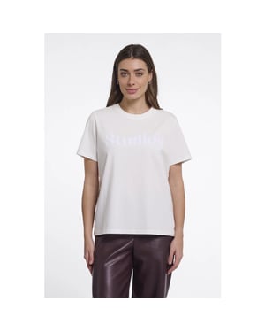 Rino & Pelle Kiley.7002611 rino en pelle t-shirt h print snow white