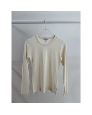 Penn & Ink W26f1963 5 penn en ink longsleeve ecru