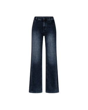 Red Button Rb claudette l blueblack