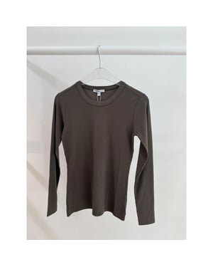 Penn & Ink W26f1963 655 penn en ink longsleeve tabac
