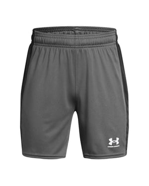 Under Armour Pojkar Challenger Stickade Shorts (Grå)