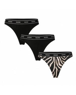 Pack of 3 Women's Thongs 50545703