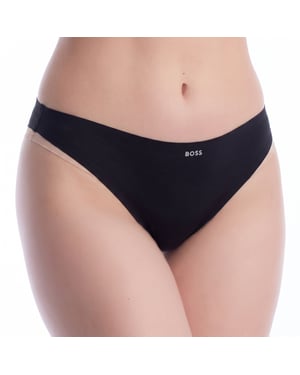 Women's Elastic Knit Thong 50556244