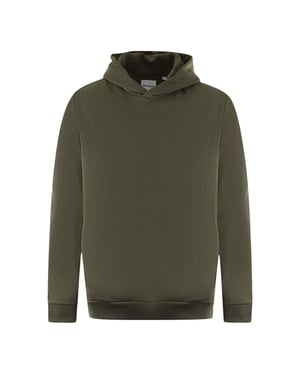 Lyle & Scott Plain Green Pull-Over Hoodie