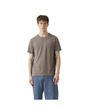 Levis Mens Original Housemark T-Shirt (Brun)