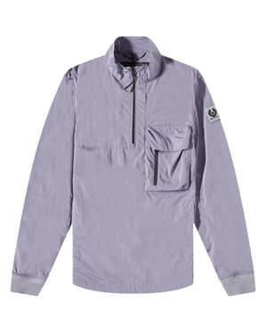 Belstaff Ramp Violet Ljuslila Windbreakerjacka med kvarts dragkedja