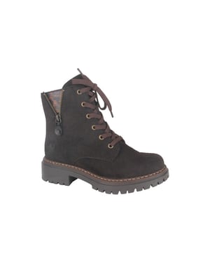 Rieker 72617-25 dames veterboots sportief
