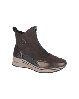 Rieker N9554-25 dames enkellaarzen sportief