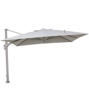 Garden Impressions Hawaii big pole ii zweefparasol 350x350 taupe/royal sand