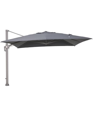 Garden Impressions Hawaii big pole ii zweefparasol 350x350 taupe/royal