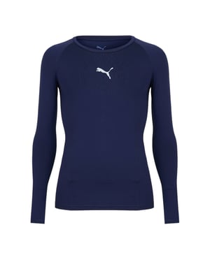 Puma Herr Liga långärmad t-shirt (Peacoat)