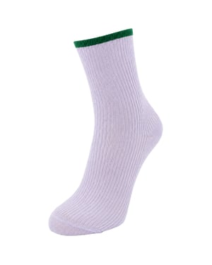 Happy Socks 1-Pack Lilac Mariona Crew