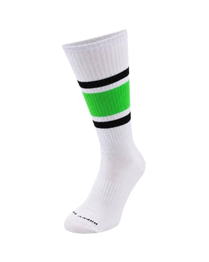 Happy Socks 1-Pack White Simple Stripe
