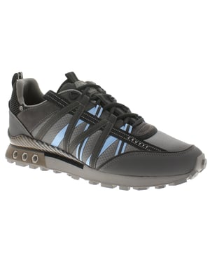 CRUYFF Mens Trainers Fearia Hex-Tech Montserrat Lace Up grey blue