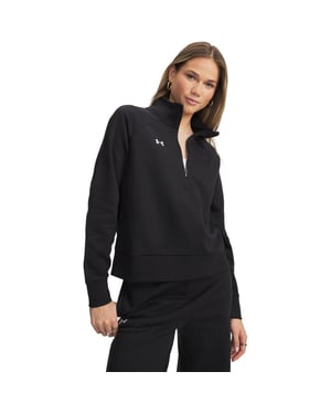 Under Armour Dam Rival Halvdraget Sweatshirt (Svart)