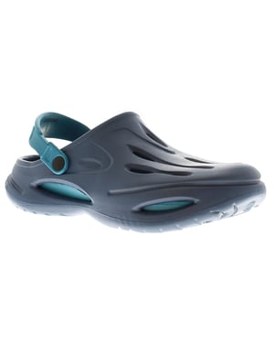 Mens Clog Beach Sandals Ashley Slip On  navy