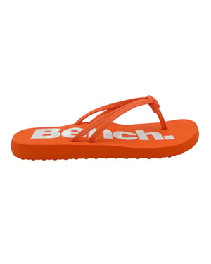 Bench Dames Invisia Logo Platte Sandalen (Koraal)
