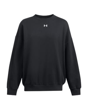 Under Armour Dames Rival Fleece Sweatshirt (Zwart)
