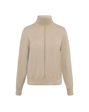 Boss Dams/Herr Turtle Neck Regular Tröja (Rost/Koppar)
