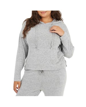 Brave Soul Vrouwen/dames Hoodie (Grijze Mergel)