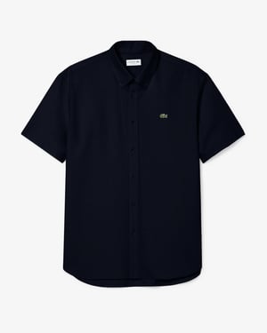 Regular Fit Short Sleeve Logo Detail Shirt