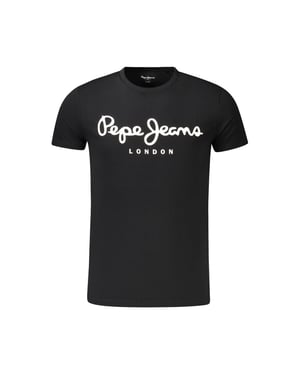 Pepe Jeans Zwarte Katoenen T-Shirt voor Mannen