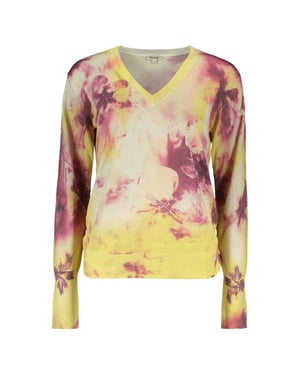 Desigual Giallo Viscose Dames Trui