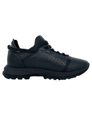 Givenchy Spectre geperforeerde sneakers in zwart leer
