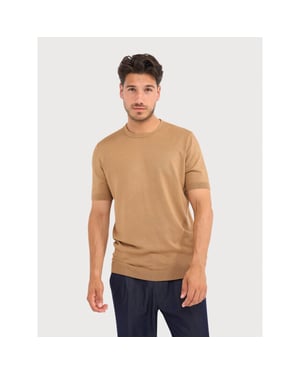 Blue Industry Luxe knitted t-shirt |