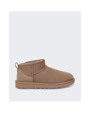 UGG Australia Dames classic ultra mini korte laars caramel