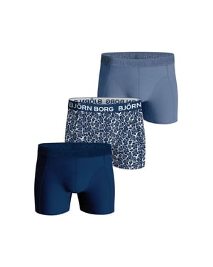 Björn Borg heren boxershort cotton stretch 3-pack - maat m