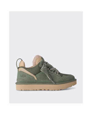 UGG Australia Dames lage sneaker met zachte voering donkergrijs