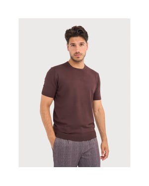 Blue Industry Luxe knitted t-shirt |