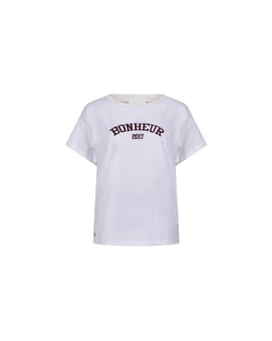 Nukus Nkf04020 392 senna t-shirt offwhite/cherry