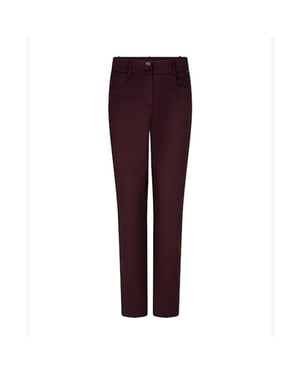 Red Button Broek srb5037 diana smart burgundy