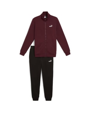 Men's Puma Piping Tracksuit in Ruby Shimmer