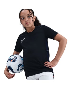 Boys Nike Top Juniors in Black/Obsidia