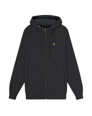 Lyle & Scott-merk gunmetal grijs softshell jack