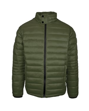Plein Sport Plain Padded Green Jacket