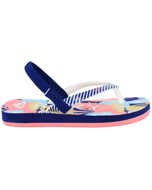 Roxy TW Pebbles VI Kids Multicolour Sandals